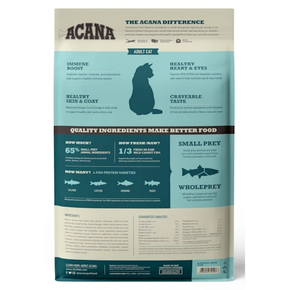 Acana Cat Bountiful Catch 4,5kg 5 Acana Cat Bountiful Catch 4,5kg - Image 3