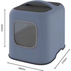 Κλειστή Λεκάνη Γάτας Rotho MyPet Biala 51x39,5x44,3cm Γαλάζιο -Προμήθειες Για Κατοικίδια Κατάστημα πωλήσεων 1160x1200 1000x1000h 1