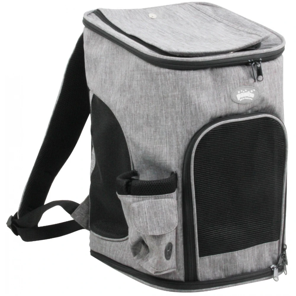 Τσάντα Μεταφοράς Σκύλου ή Γάτας - Σακίδιο Πλάτης Pawise 24x29x42cm Γκρι 4 Τσάντα Μεταφοράς Σκύλου ή Γάτας - Σακίδιο Πλάτης Pawise 24x29x42cm Γκρι - Image 2