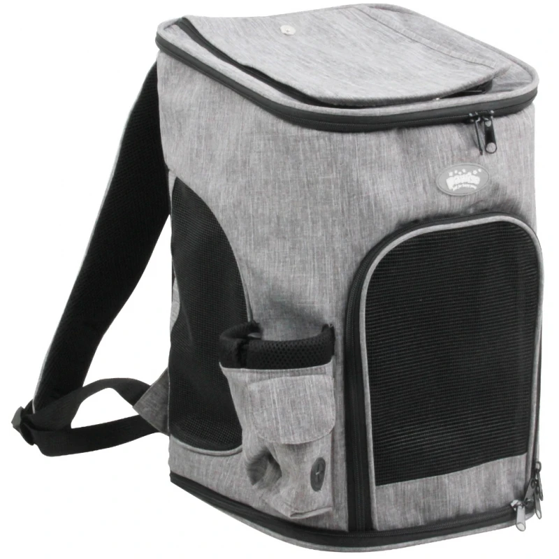 Τσάντα Μεταφοράς Σκύλου ή Γάτας - Σακίδιο Πλάτης Pawise 24x29x42cm Γκρι 3 Τσάντα Μεταφοράς Σκύλου ή Γάτας - Σακίδιο Πλάτης Pawise 24x29x42cm Γκρι
