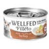 Υγρή τροφή Γάτας Wellfed Cat Filleto Pure Turkey 70gr (12τμχ) -Προμήθειες Για Κατοικίδια Κατάστημα πωλήσεων 14212 800x800 1