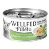 Υγρή τροφή Γάτας Wellfed Cat Filleto Pure Chicken And Cheddar 70gr (12τμχ) -Προμήθειες Για Κατοικίδια Κατάστημα πωλήσεων 14213 800x800 1