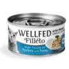 Υγρή τροφή Γάτας Wellfed Cat Filleto Pure Turkey And Tuna 70gr (12τμχ) 1 Υγρή τροφή Γάτας Wellfed Cat Filleto Pure Turkey And Tuna 70gr (12τμχ) -Προμήθειες Για Κατοικίδια Κατάστημα πωλήσεων 14215201 800x800 1