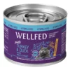 Wellfed Cat για Στειρωμένες Γαλοπούλα και Πάπια Hairball Care 200gr 12τμχ -Προμήθειες Για Κατοικίδια Κατάστημα πωλήσεων 1430 200 800x800 1