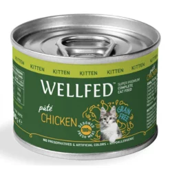Wellfed Kitten Grain Free Κοτόπουλο 12x200gr