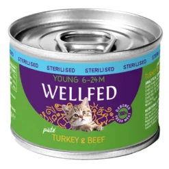 Wellfed Young Sterilized Turkey And Beef 200gr X 12τμχ