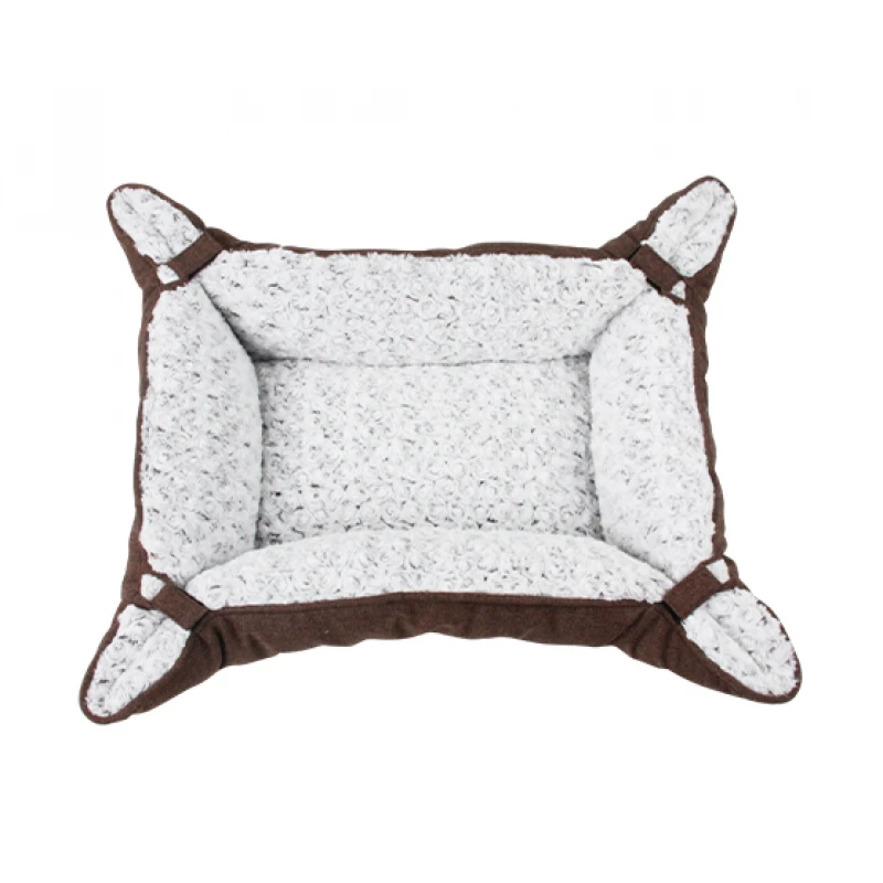 Κρεβατάκι Σκύλου και Γάτας Pawise Deluxe Curly 65x55cm Καφέ 3 Κρεβατάκι Σκύλου και Γάτας Pawise Deluxe Curly 65x55cm Καφέ