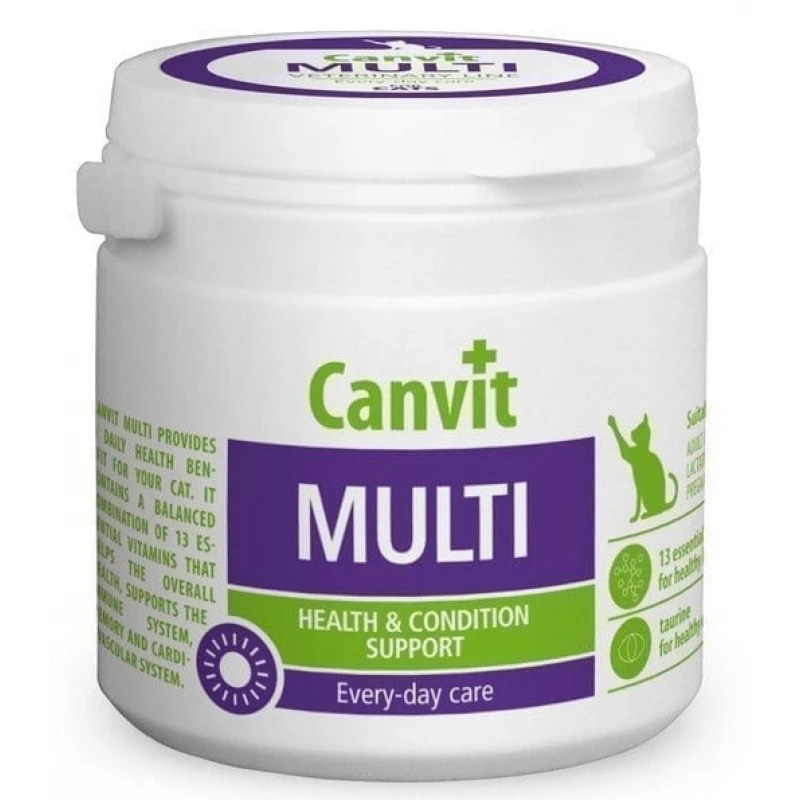 CanVit Multi Cat Πολυβιταμίνες 100 δισκία 3 CanVit Multi Cat Πολυβιταμίνες 100 δισκία