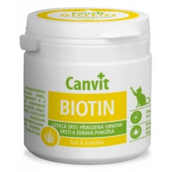 CanVit Biotin Cat για υγιές δέρμα και τρίχωμα 100 δισκία