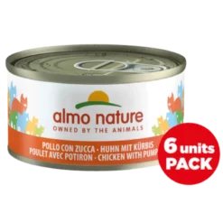 Almo Nature Hfc Can Mega Pack κοτόπουλο & κολοκύθα 6x70g