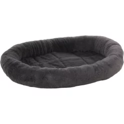 Κρεβατάκι Σκύλου και Γάτας Flamingo Isaura 55x42x7cm Σκούρο γκρι