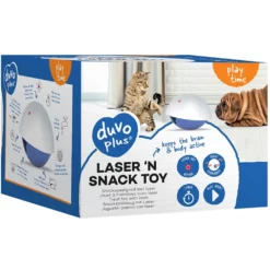 Παιχνίδι Γάτας Duvo Laser And Snack Toy 19x19x15cm -Προμήθειες Για Κατοικίδια Κατάστημα πωλήσεων 5414365335175 pck webl 1000x1000w