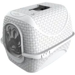 Τουαλέτα - Λεκάνη Γάτας Bama Prive White 41,8x50,5x39,6 Cm