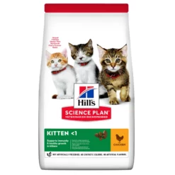 Hills Hill's Science Plan Kitten Healthy Development Για Γάτες Με Κοτόπουλο 1,5kg (1,2kg + 300gr Δώρο)