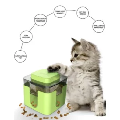 OEM Διαδραστικό Παιχνίδι Γάτας Multifunctional Pet Feeder 173 X 176 X 168mm -Προμήθειες Για Κατοικίδια Κατάστημα πωλήσεων 63178 3 1000x1000h