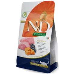 N&D Cat Pumpkin Lamb & Blueberry Neutered 1,5kg