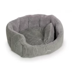 Κρεβατάκι Σκύλου και Γάτας Nobby Oval Ceno Grey 55 X 50 X 21 Cm
