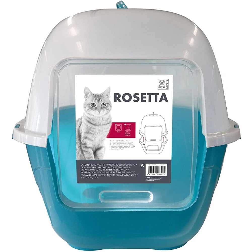 Κλειστή Τουαλέτα Γάτας M-pets Rosetta Large 62x53x56cm Λαχανί 5 Κλειστή Τουαλέτα Γάτας M-pets Rosetta Large 62x53x56cm Λαχανί - Image 3