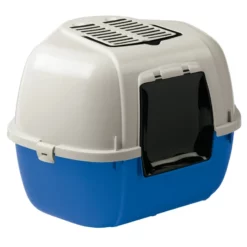 Κλειστή Γωνιακή Τουαλέτα Γάτας Mika της Ferplast (57,5 X 51,5 X H 42 Cm)