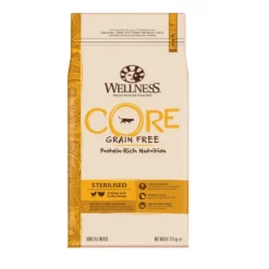 Wellness Core Cat Sterilized Κοτόπουλο Γαλοπούλα 1,75kg