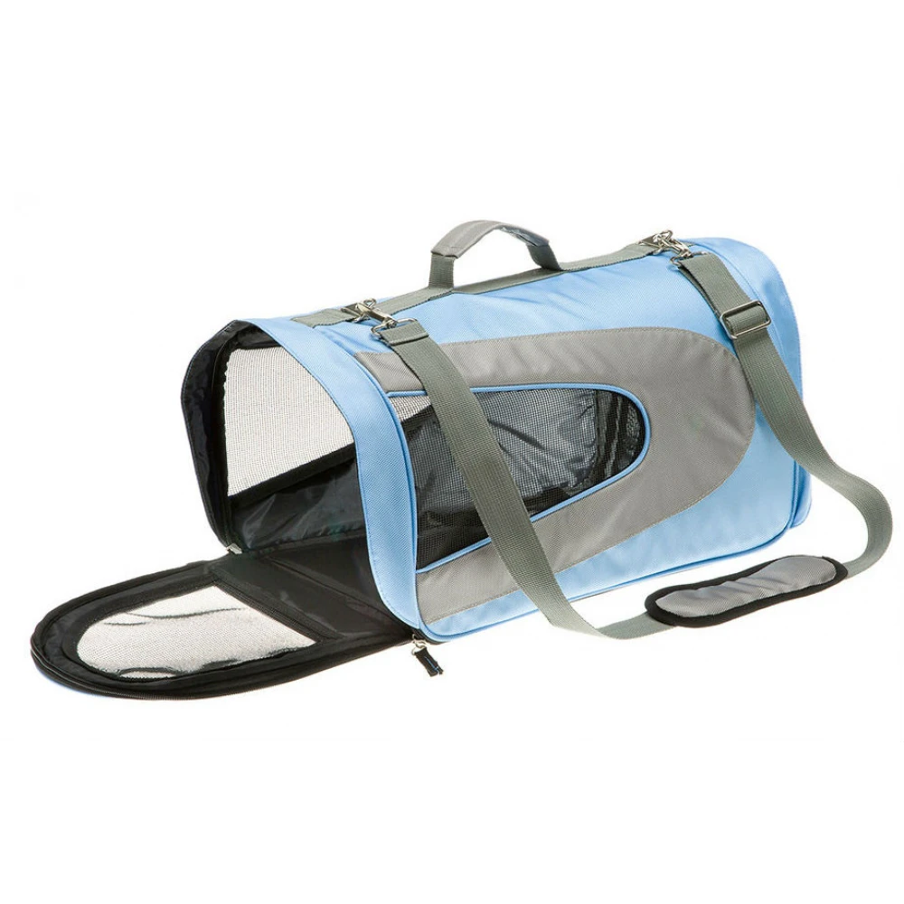 Τσάντα Μεταφοράς Σκύλου & Γάτας Beauty Της Ferplast Μπλε - Γκρι Small (45x28xh28cm) 5 Τσάντα Μεταφοράς Σκύλου & Γάτας Beauty Της Ferplast Μπλε - Γκρι Small (45x28xh28cm) - Image 3