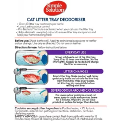 Καθαριστικό Simple Solution Cat Litter Odour Eliminator 500ml 7 Καθαριστικό Simple Solution Cat Litter Odour Eliminator 500ml -Προμήθειες Για Κατοικίδια Κατάστημα πωλήσεων 90555 2 1000x1000h