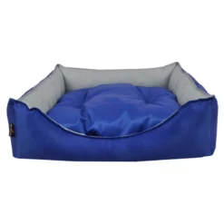 Κρεβατάκι Σκύλου και Γάτας Woofmoda Μπλε No3 53x46x20cm