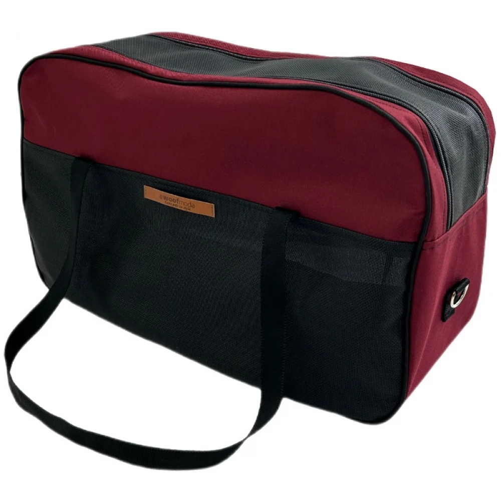 Τσάντα Μεταφοράς Σκύλου ή Γάτας Woofmoda M944-1001 Z Sac Voyage αδιάβροχη No2 50x23x32cm Μπορντό 4 Τσάντα Μεταφοράς Σκύλου ή Γάτας Woofmoda M944-1001 Z Sac Voyage αδιάβροχη No2 50x23x32cm Μπορντό - Image 2