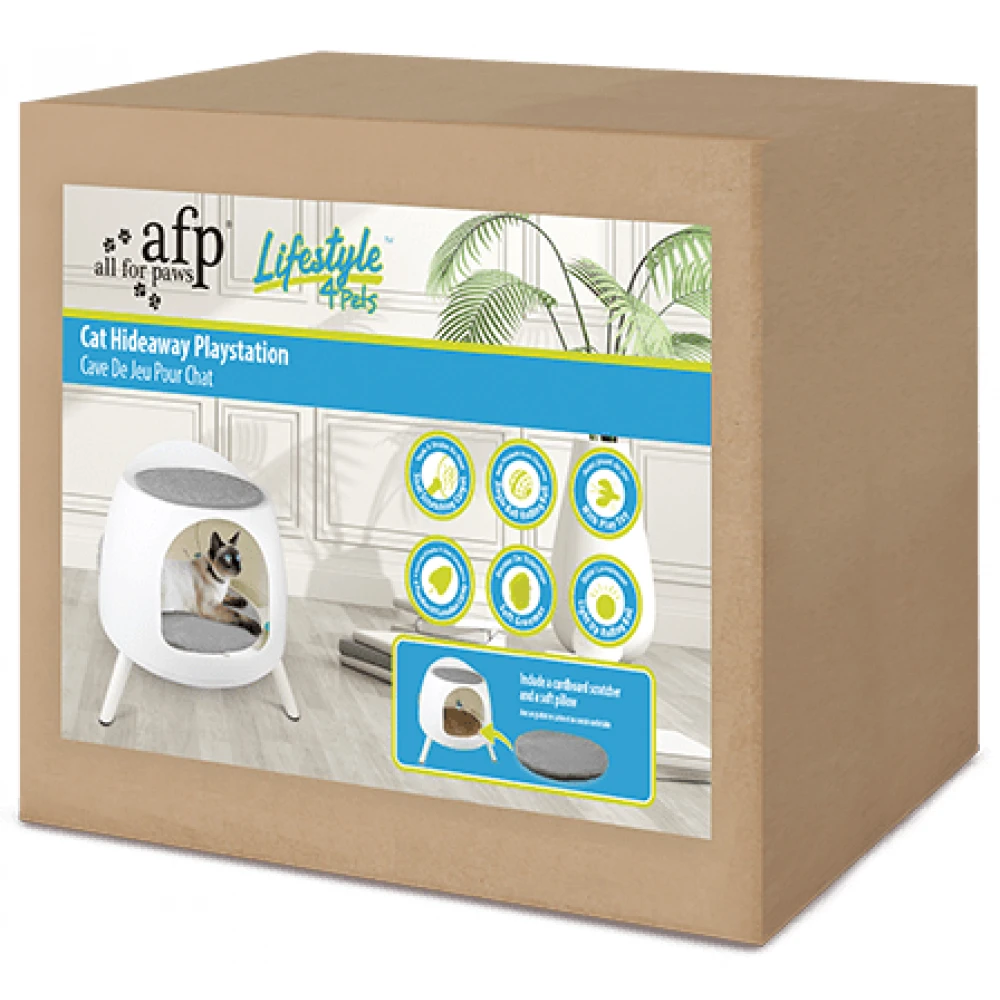 AFP Φωλιά - Παιχνίδι Γάτας Cat Hideaway Playstation 51x54x48cm 7 AFP Φωλιά - Παιχνίδι Γάτας Cat Hideaway Playstation 51x54x48cm - Image 5