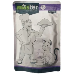 Master Adult Cat Rabbbit In Sauce 80gr 24τμχ (20 + 4 Δώρο)