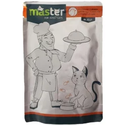 Master Adult Cat Poultry (πουλερικά) In Jelly 80gr 24τμχ (20 + 4 Δώρο) -Προμήθειες Για Κατοικίδια Κατάστημα πωλήσεων B2430501 1000x1000h