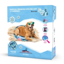 Δροσιστικό Στρωματάκι (cooling Mat) CoolPets Flamingo 60cm -Προμήθειες Για Κατοικίδια Κατάστημα πωλήσεων COOL021 petshop88 1000x1000 1