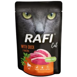 Rafi Cat Grain Free Adult Duck (πάπια) Pate 10x100gr