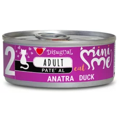 Υγρή Τροφή Γάτας Disugual Mini Me Cat - Adult 2 Pate Με Πάπια (Duck) 12x85gr