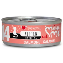 Υγρή Τροφή Γάτας Disugual Mini Me Cat - Kitten 14 Pate Με Σολομό (Salmon) 12x 85gr