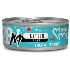 Υγρή Τροφή Γάτας Disugual Mini Me M Cat - Kitten Trout 28 Pate Με Πέστροφα 18x 85gr