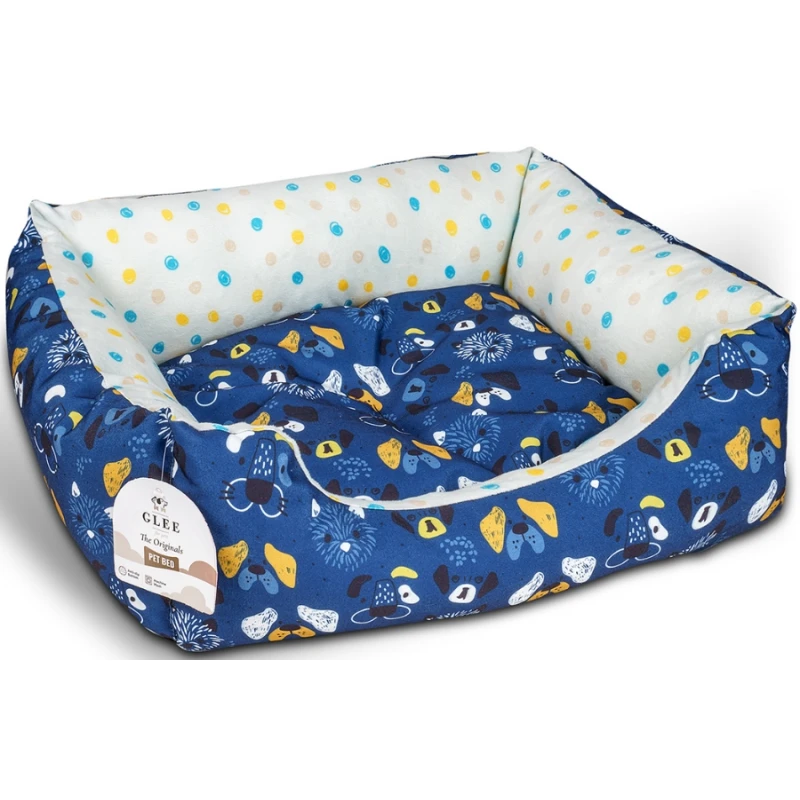Κρεβατάκι Σκύλου και Γάτας Glee Παραλληλόγραμμο Μπλε Noses 45x35x18cm 3 Κρεβατάκι Σκύλου και Γάτας Glee Παραλληλόγραμμο Μπλε Noses 45x35x18cm