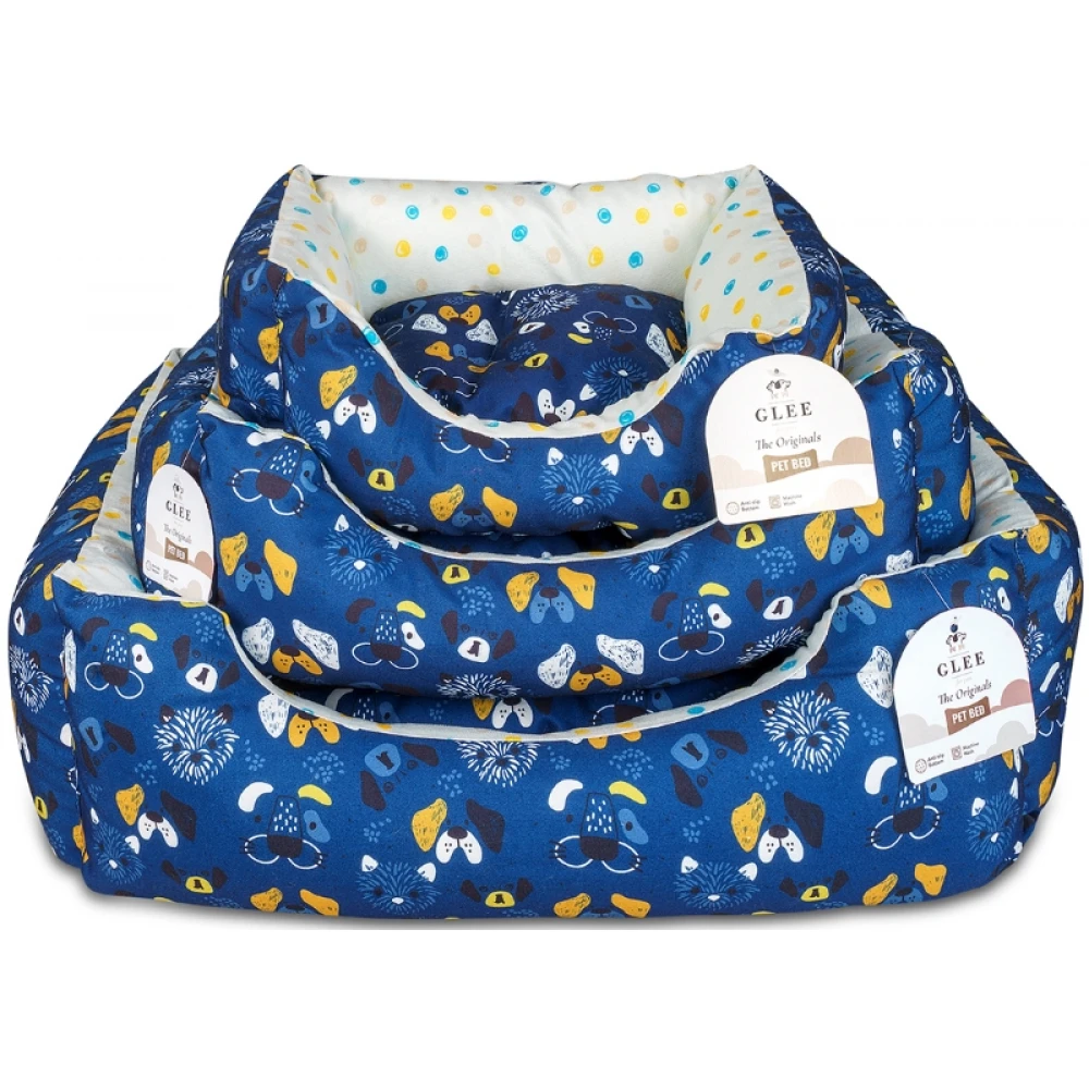 Κρεβατάκι Σκύλου και Γάτας Glee Παραλληλόγραμμο Μπλε Noses 45x35x18cm 5 Κρεβατάκι Σκύλου και Γάτας Glee Παραλληλόγραμμο Μπλε Noses 45x35x18cm - Image 3