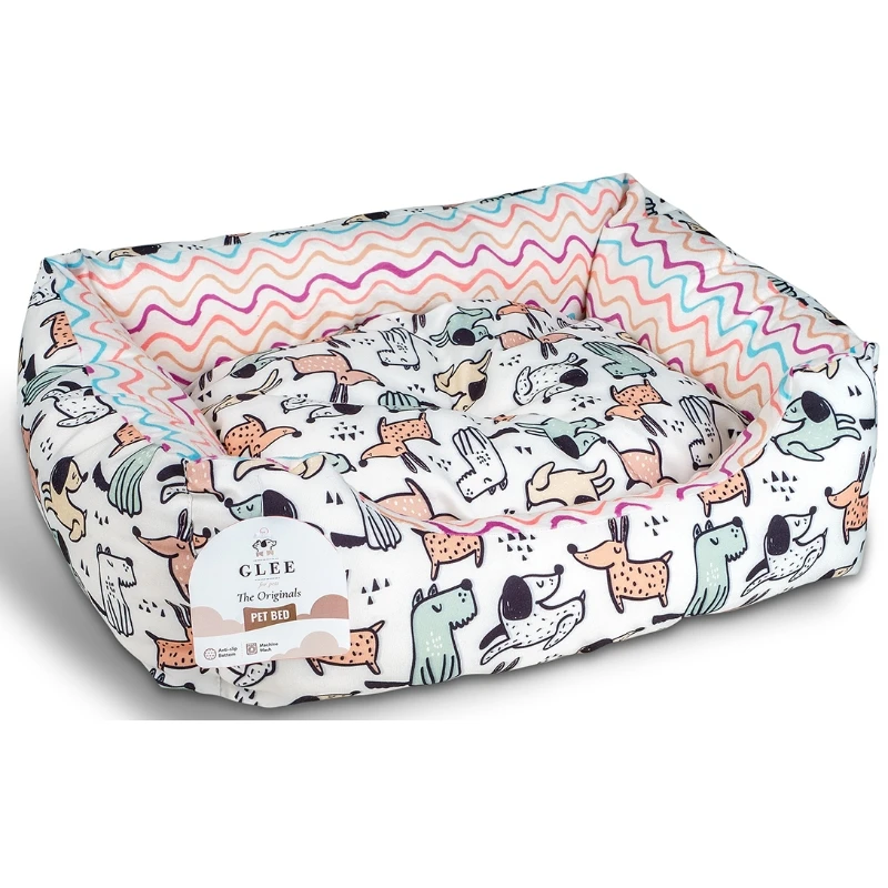 Κρεβατάκι Σκύλου και Γάτας Glee Παραλληλόγραμμο Γκρι Dogs 45x35x18cm 3 Κρεβατάκι Σκύλου και Γάτας Glee Παραλληλόγραμμο Γκρι Dogs 45x35x18cm