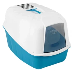 MPS Τουαλέτα Γάτας Komoda με Φίλτρο 54x39x40h Cm Μπλε