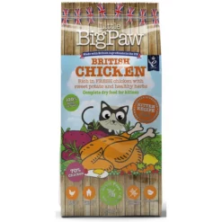 Ξηρά Τροφή Little Big Paw Kitten Chicken 1,5kg