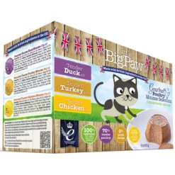Υγρή Τροφή, Κονσέρβα Γάτας 6 Pack Little Big Paw Poultry 6x85gr (Συσκευασία 6 τεμαχίων)