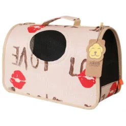 Τσάντα Μεταφοράς Σκύλου ή Γάτας Denik Love με παράθυρo 43x20x30cm