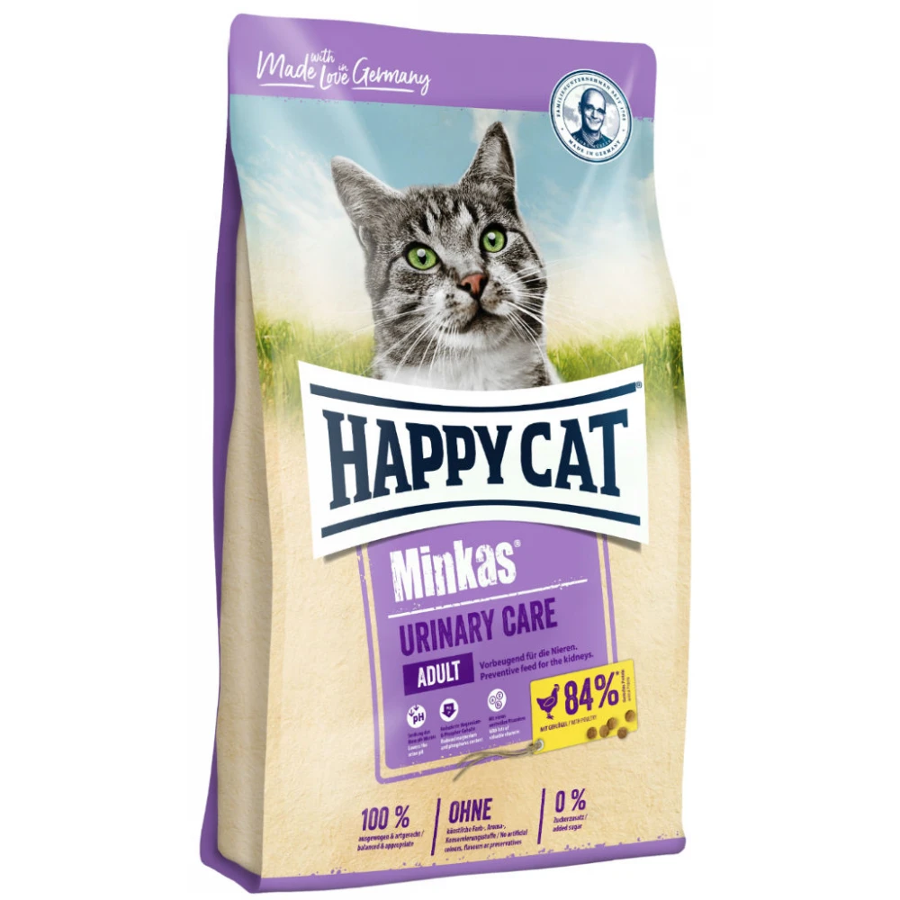 Happy Cat Minkas Urinary Care με Πουλερικά 10kg 4 Happy Cat Minkas Urinary Care με Πουλερικά 10kg - Image 2