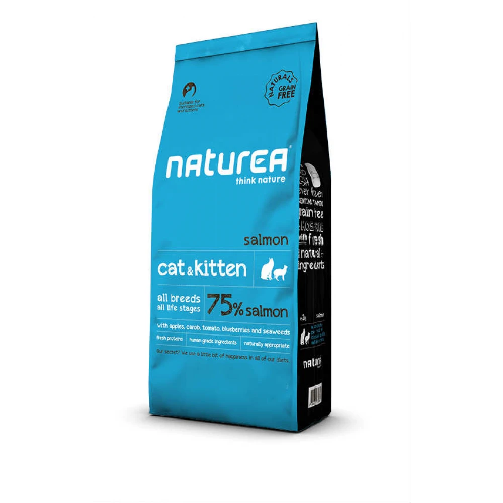 Naturea Naturals Cat & Kitten Salmon 2kg 4 Naturea Naturals Cat & Kitten Salmon 2kg - Image 2