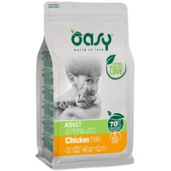 Oasy Cat Sterilised Adult Chicken 1,5kg