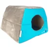 Σπιτάκι - κρεβατάκι Γάτας Rogz Igloo Blue Small 41x41x30cm -Προμήθειες Για Κατοικίδια Κατάστημα πωλήσεων RGCIP04 2201 800x800 1