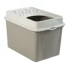 Κλειστή Λεκάνη Γάτας Rotho MyPet Berty 57x39x40cm Καπουτσίνο -Προμήθειες Για Κατοικίδια Κατάστημα πωλήσεων Rotho My Pet berty Cat Toilet capoutsino petshop88 800x800 1