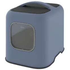 Κλειστή Λεκάνη Γάτας Rotho MyPet Biala 51x39,5x44,3cm Γαλάζιο