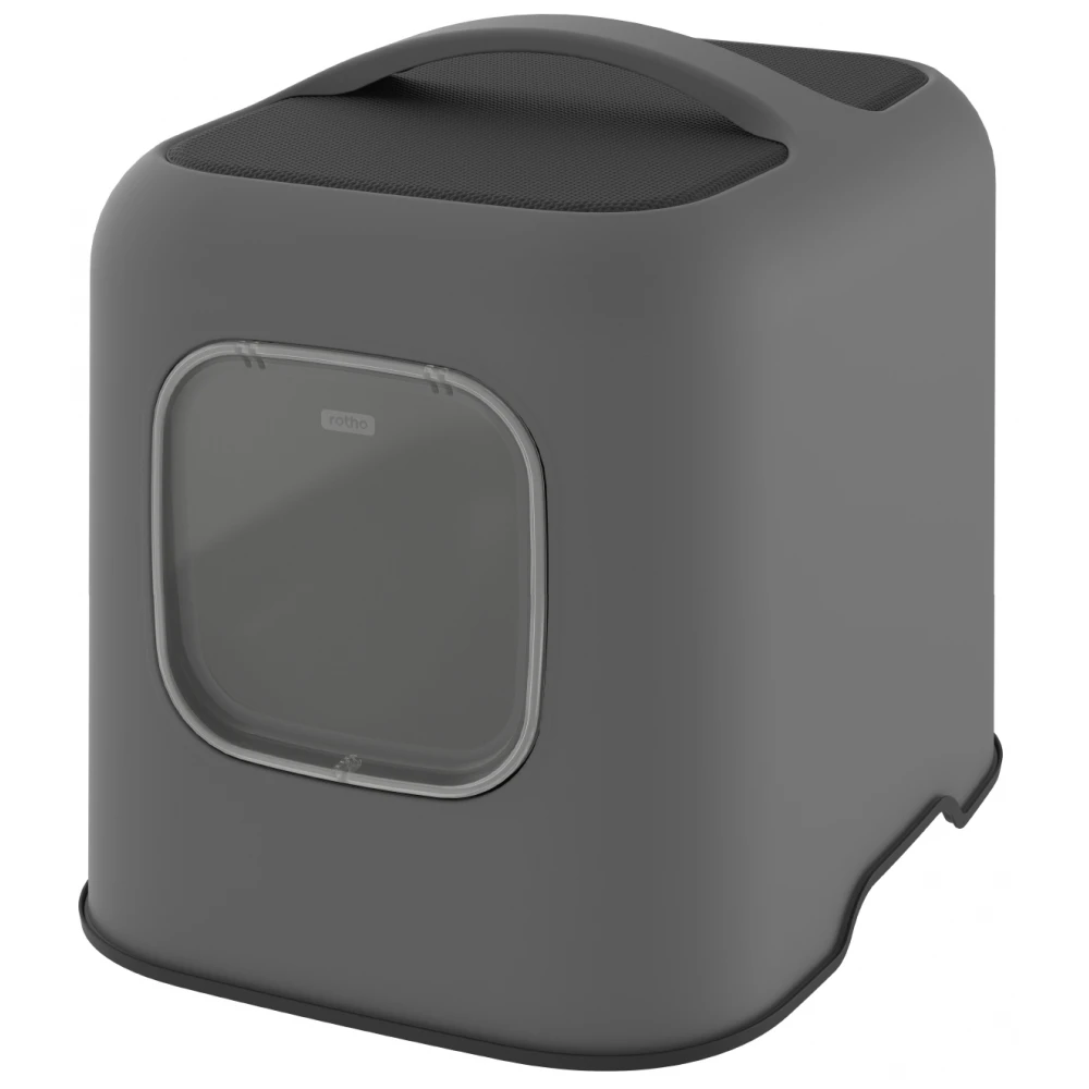 Κλειστή Λεκάνη Γάτας Rotho MyPet Biala 51x39,5x44,3cm Γκρι ανοιχτό 4 Κλειστή Λεκάνη Γάτας Rotho MyPet Biala 51x39,5x44,3cm Γκρι ανοιχτό - Image 2